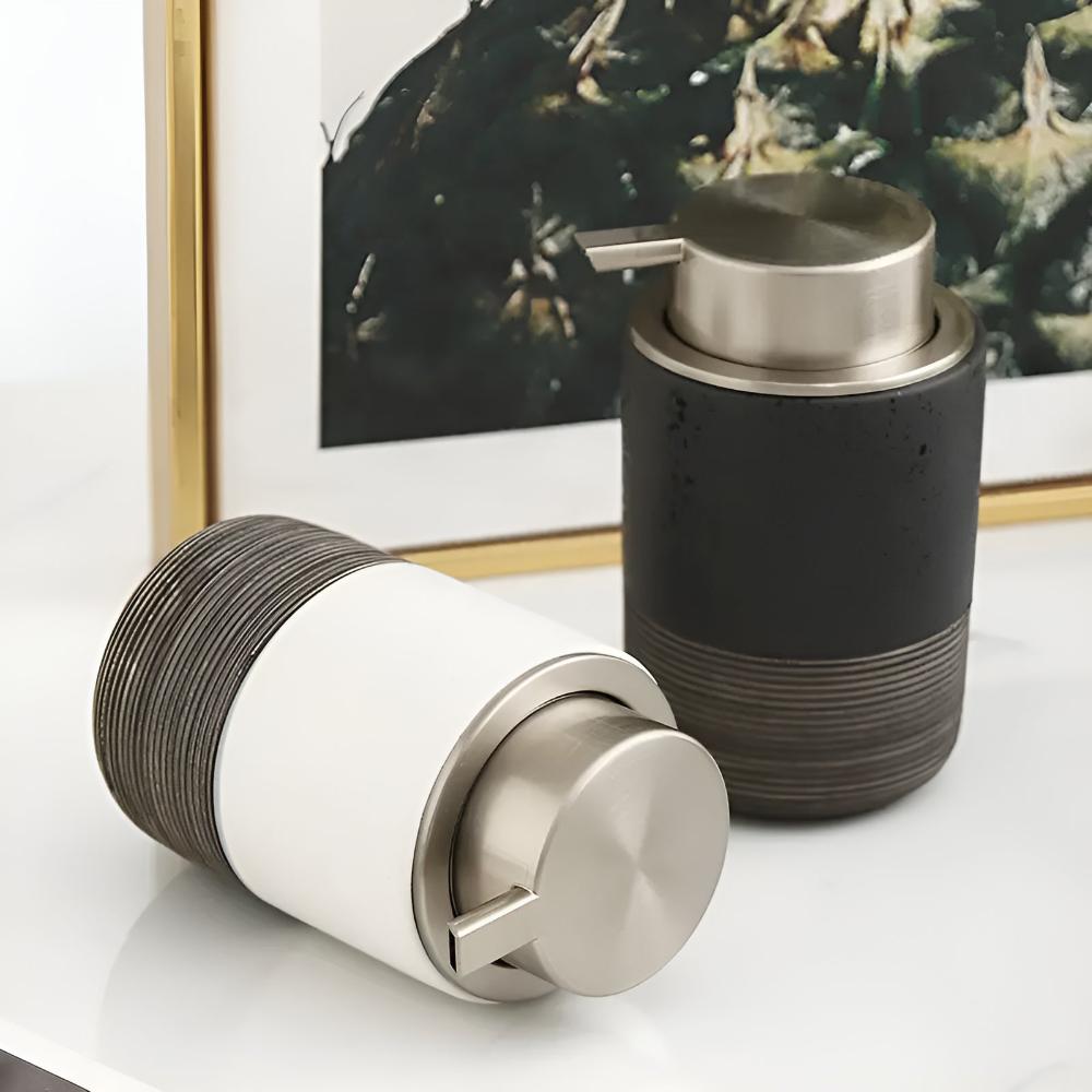 PureFoam™ - Keramik Seifenspender - Mattes Design - Modernes Badezimmer Zubehör