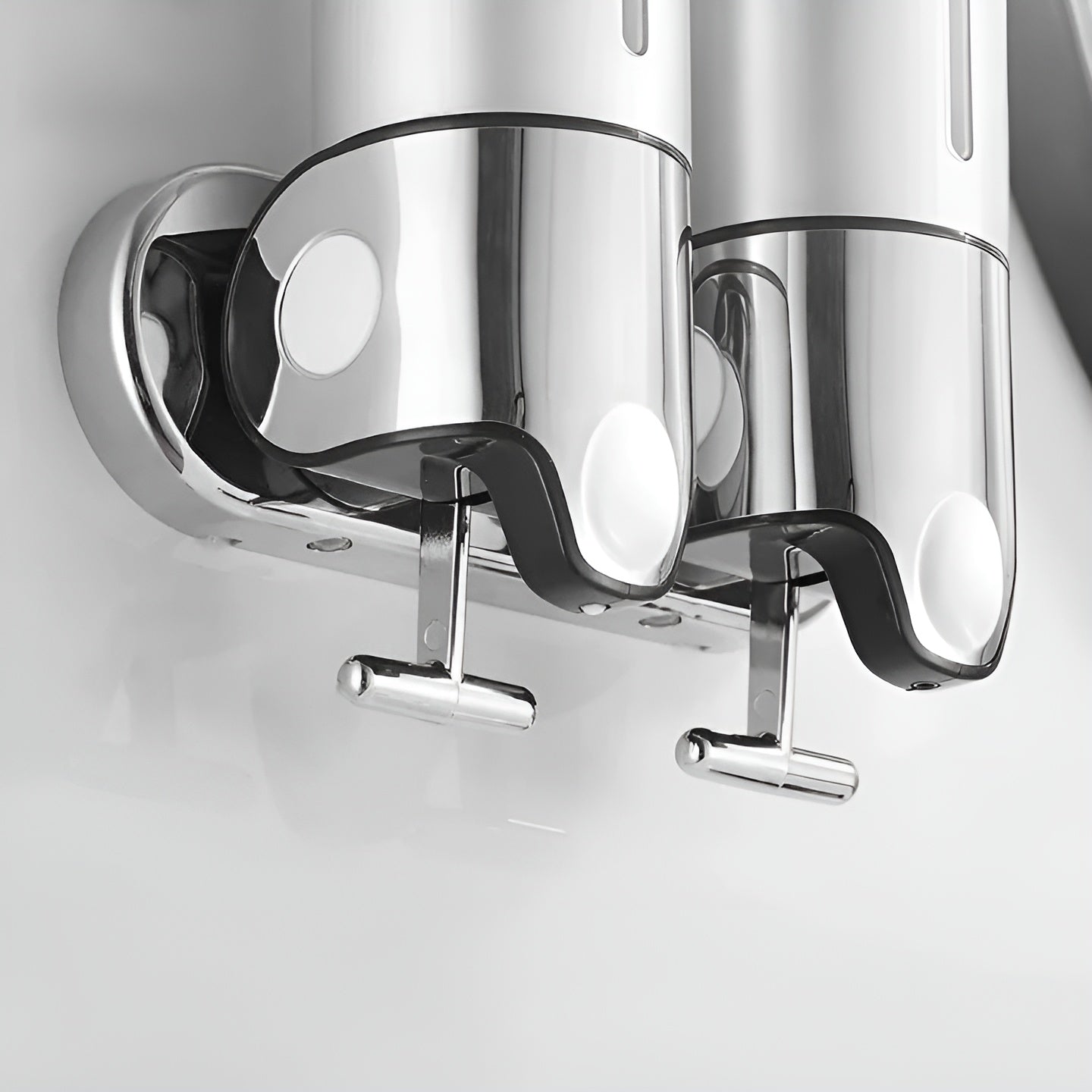 PureDose™ - Wand Seifenspender - Modernes Design - Eleganter Badspender