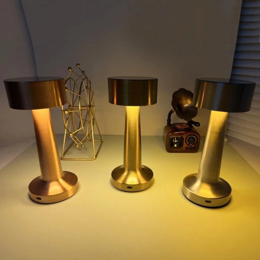 Aurelia LED-Schreibtischlampe - Tragbar, Aluminium, Touch-Steuerung 1
