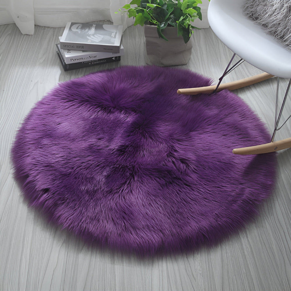 Cielo Cloud Teppich - Weicher Plüsch Rund, Ideal für Wohnzimmer 11