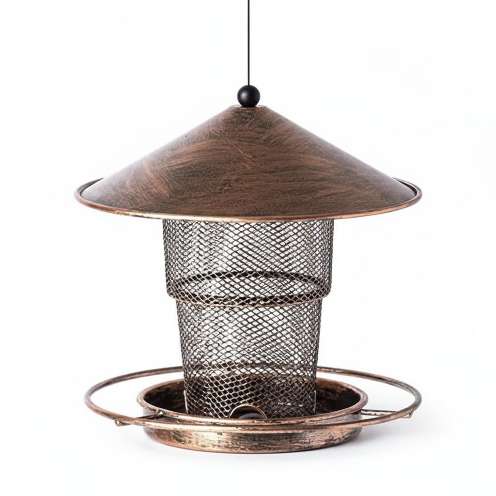 Eichhorn Vogelhaus - Robustes Eisen, Automatische Fütterung 6