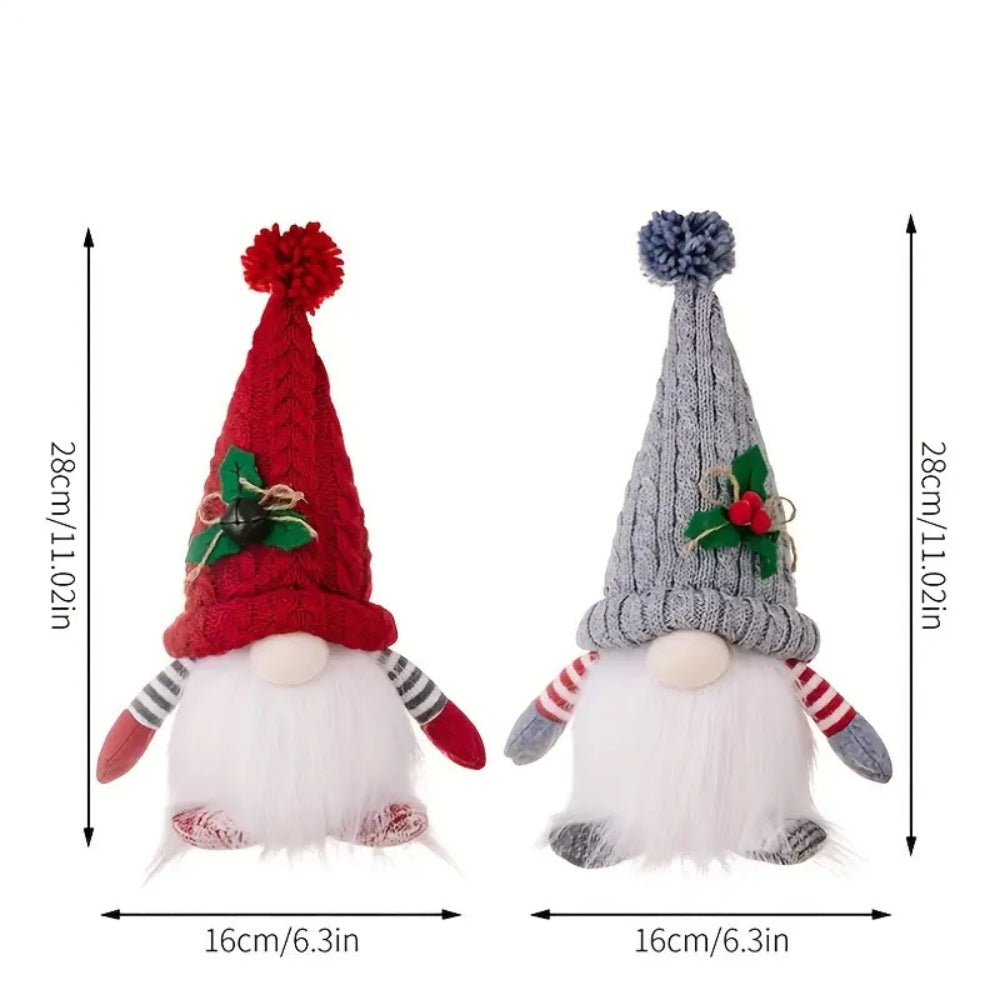 Eldrin Weihnachtsdeko - Leuchtpuppe aus Plüsch, Charmanter Weihnachtszwerg 5