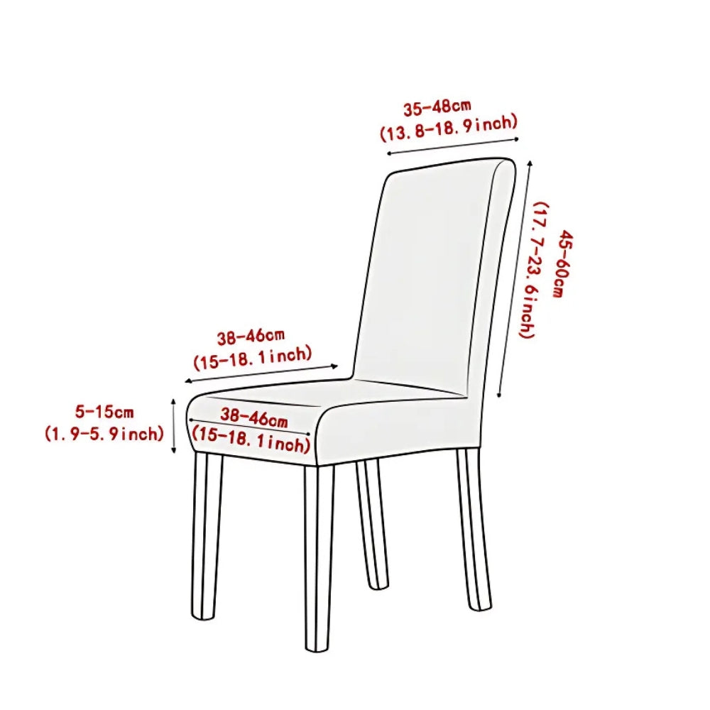 SeatGrace™ - Elastischer Sitzbezug - Jacquard Stil - Eleganter Stuhlschutz