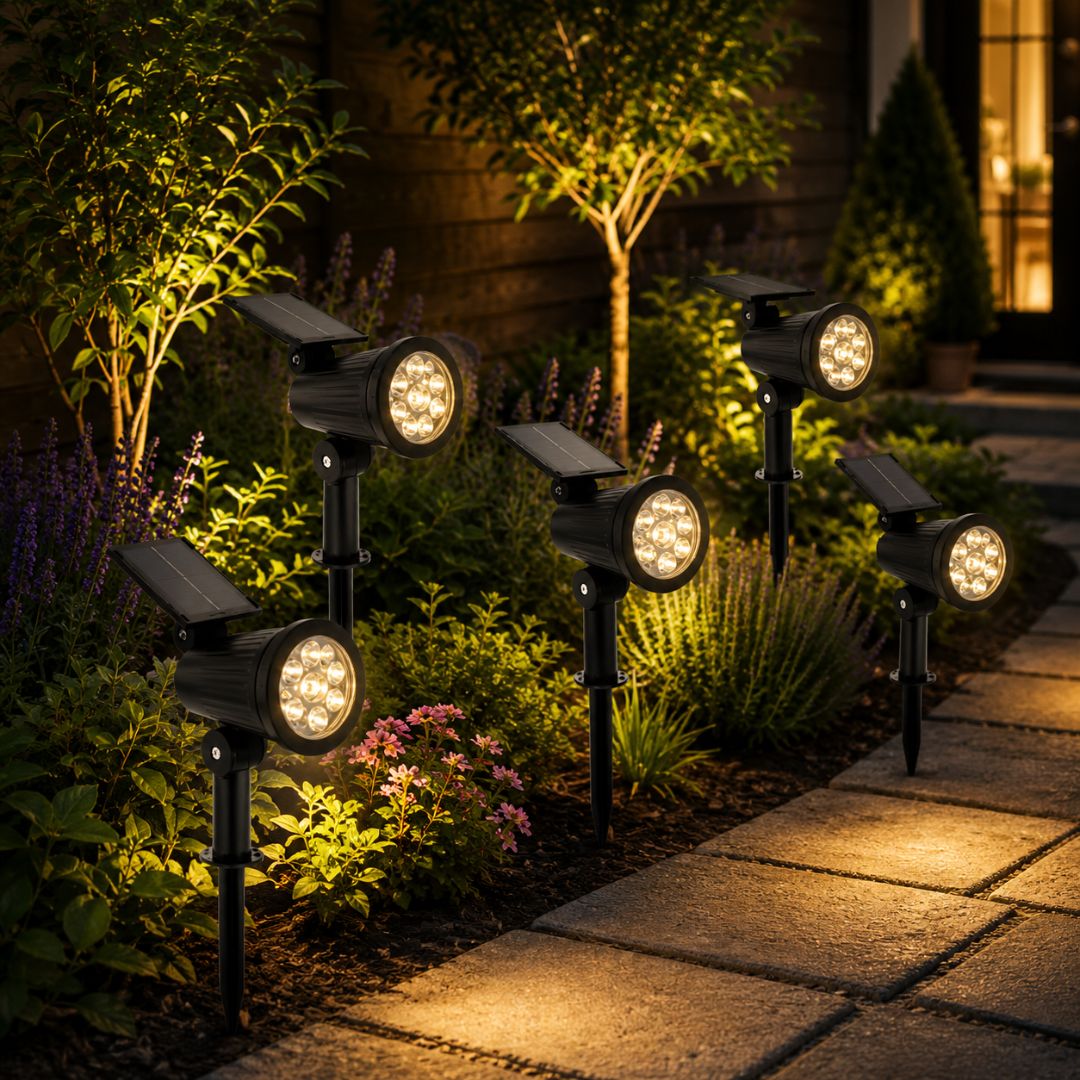 Gala Solar Gartenleuchte - Wetterfest, Farbwechsel, Flexibel Ausrichtbar 5