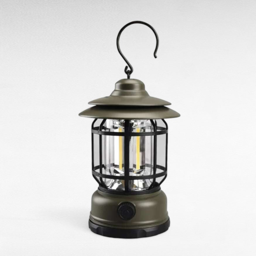 Lumos Campinglaterne - Wiederaufladbar, LED, Vintage-Design, Dimmbare Beleuchtung 8