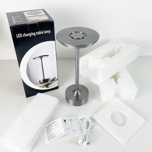 Lunox Schreibtischlampe LED - Wiederaufladbar, Modernes Design 0