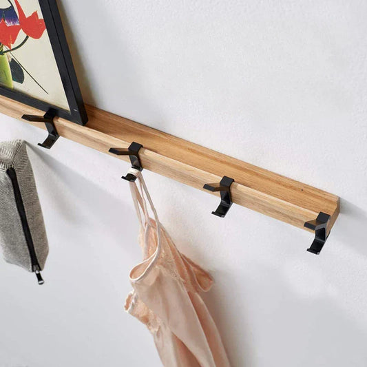 HookFlex™ - Wandgarderobe Hakenleiste - Nordic Design - Verstellbare Doppelhaken