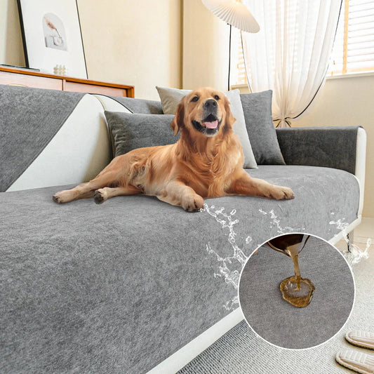 PawShield™ – Kratzfester Sofaüberwurf – Haustierfreundlich
