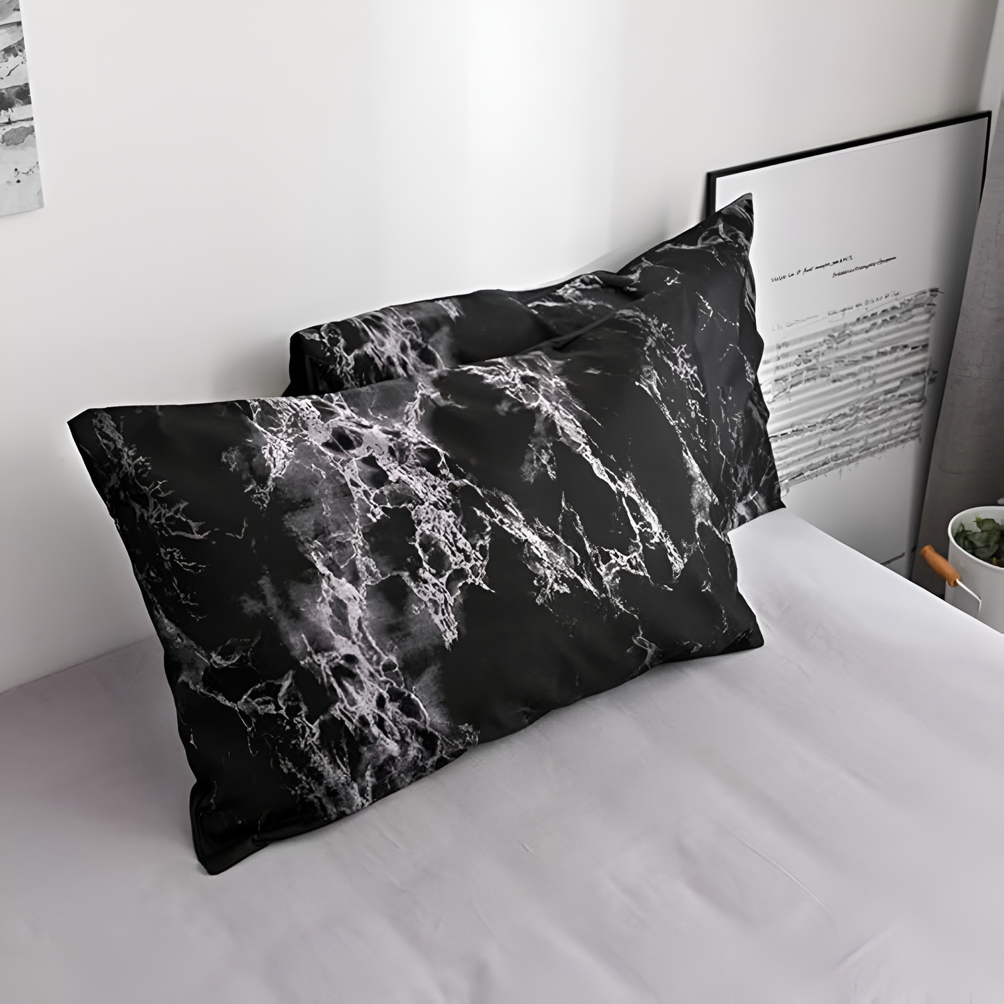 MarbleNight™ - Bettwäsche Set Marmor - Modernes Design - Elegantes Schlafzimmer Set