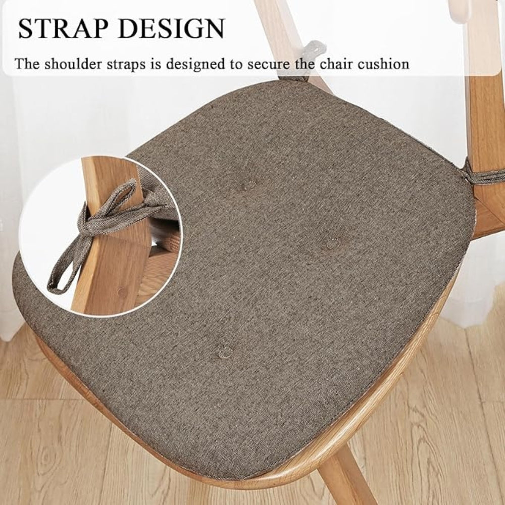 Vela Zen Luxe Sitzkissen Stuhl - Getuftet, Weich, Minimalistisch 8