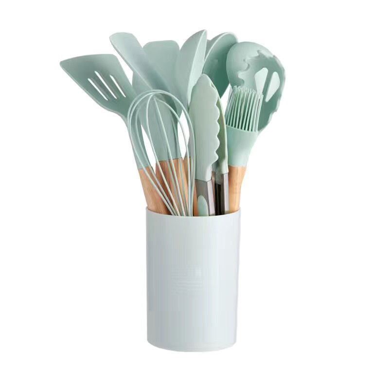 CookFlex™ - Silikon Küchenutensilien Set - Modern Stil - 12-teiliges Kochset