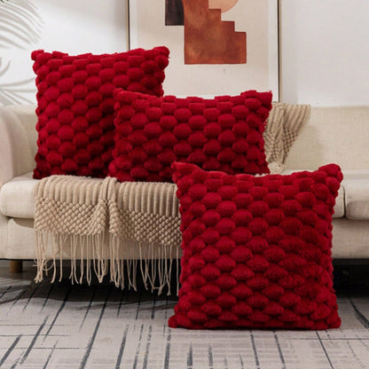 MarshmallowPlush™ - Kissenbezug Sofakissen - 3D Textur Stil - Weicher Komfort