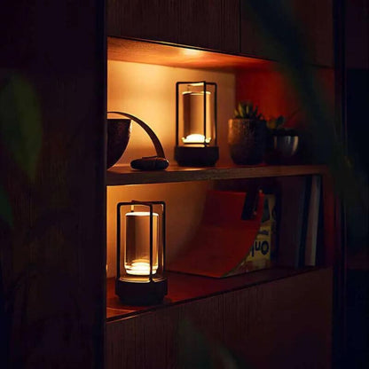 NordicCrystalGlow™ - Tischlampe Kabellos - Minimalistischer Stil - Touch Dimmbar