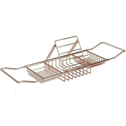 BathSpan™ - Edelstahl Badewannenablage - Verstellbares Design - Badewannen Tablett