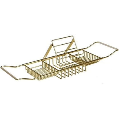 BathSpan™ - Edelstahl Badewannenablage - Verstellbares Design - Badewannen Tablett
