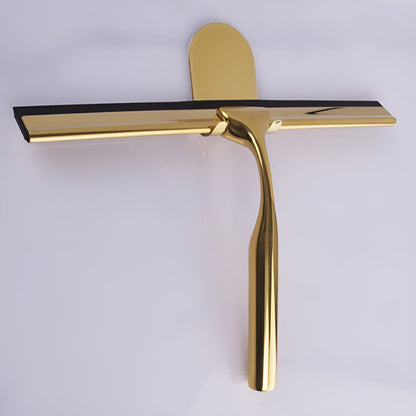 ClearSwipe™ - Edelstahl Abzieher - Gold Finish - Fenster und Duschabzieher