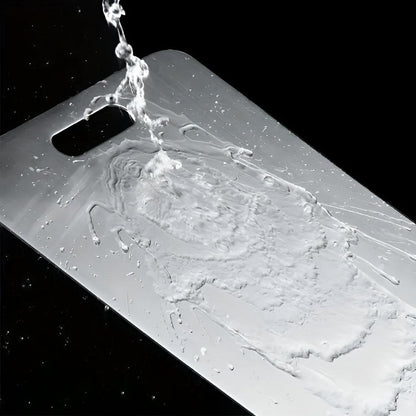 SteelPrep™ - Edelstahl Schneidebrett - Hygienisches Design - Langlebiges Küchenbrett