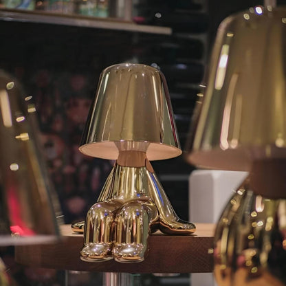 ThinkerGlow™ - Tischlampe Modern - Skulptur Stil - Dimmbares Licht