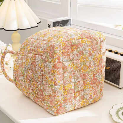 FloralNest™ - Aufbewahrungskorb Stoff - Floral Stil - Dekorative Organisation