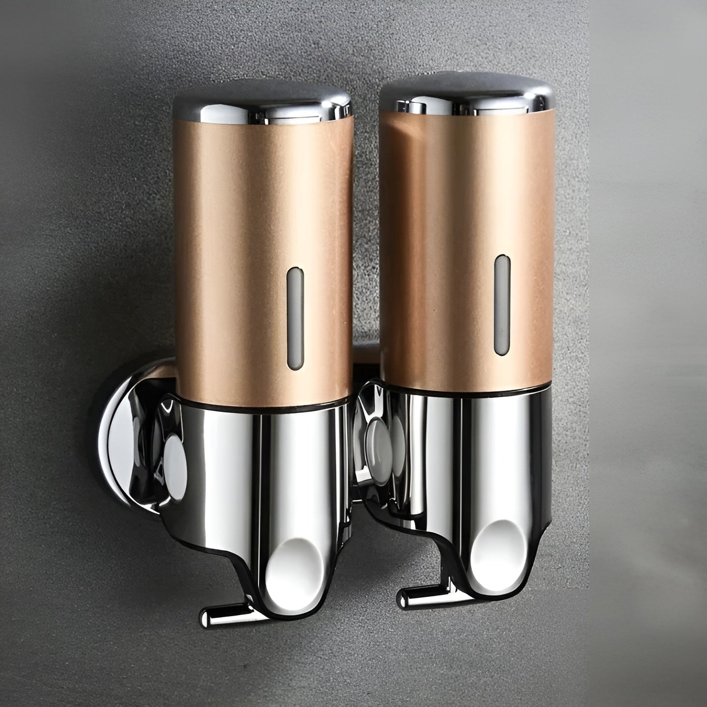 PureDose™ - Wand Seifenspender - Modernes Design - Eleganter Badspender