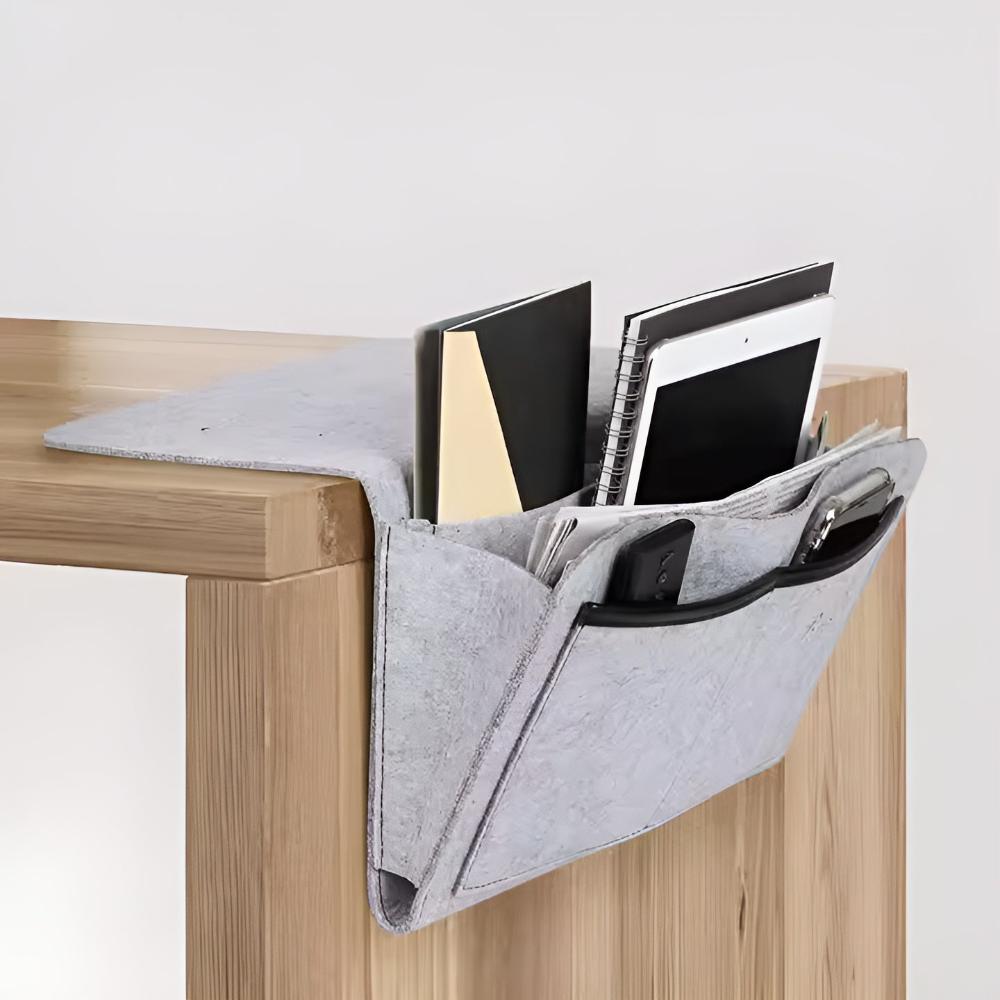 BedPocket™ - Bett Organizer Tasche - Minimalistischer Stil - Platzsparende Aufbewahrung