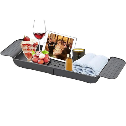 BathEase™ - Badewannenablage - Verstellbares Design - Badewannen Tablett