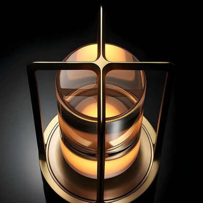 NordicCrystalGlow™ - Tischlampe Kabellos - Minimalistischer Stil - Touch Dimmbar