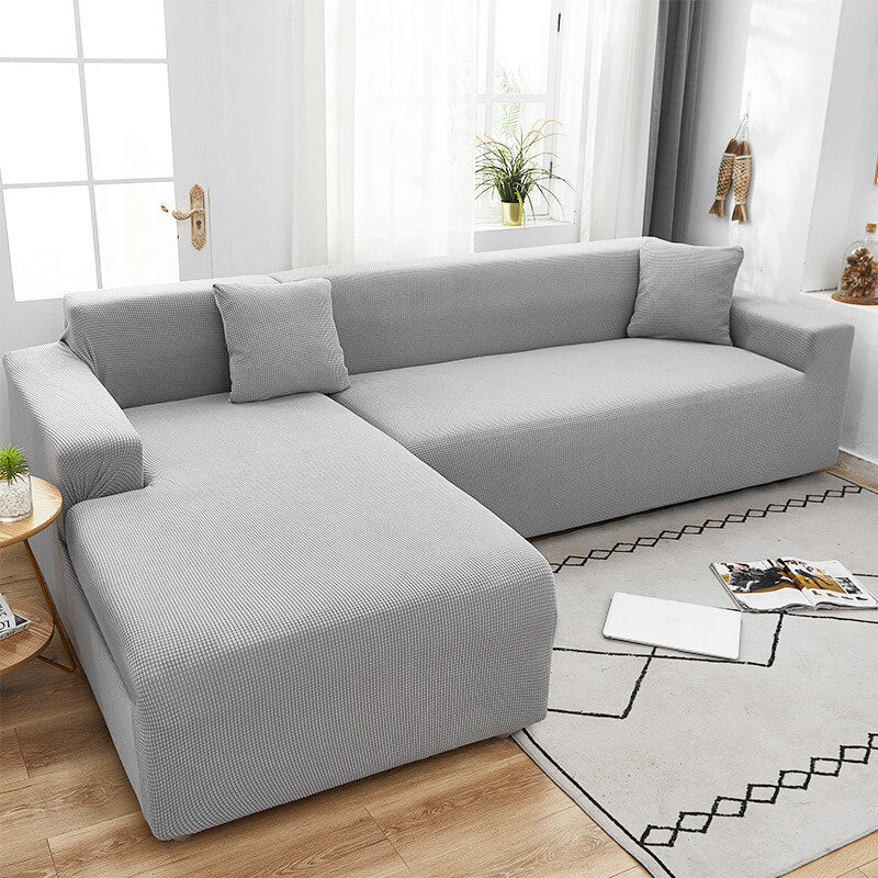 FlexiCover™ – Elastischer Sofaüberwurf – Passgenau & Modern