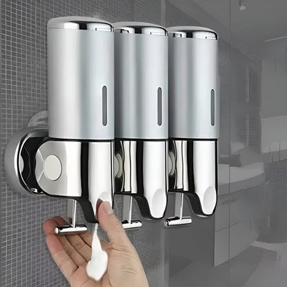 PureDose™ - Wand Seifenspender - Modernes Design - Eleganter Badspender