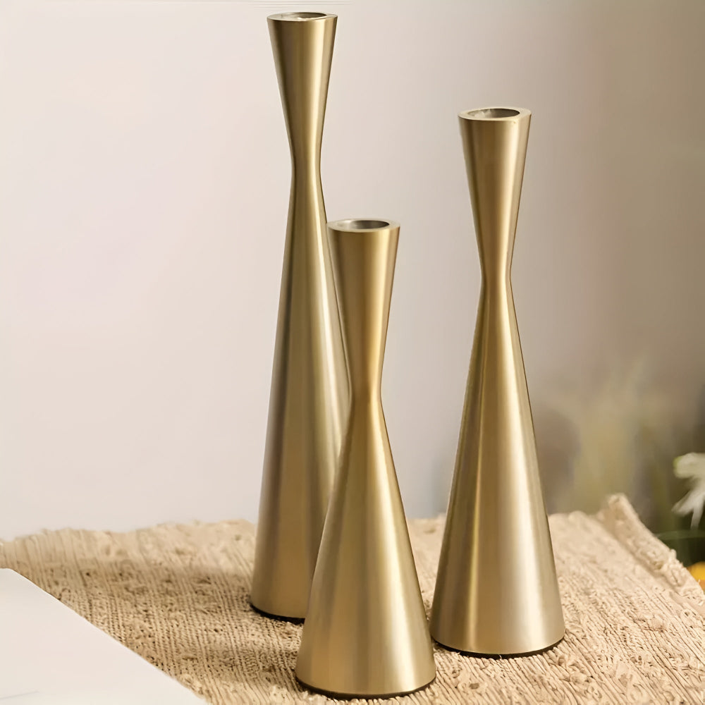 NordicGlow™ - Kerzenhalter Set - Nordic Stil - Elegante Tischdekoration
