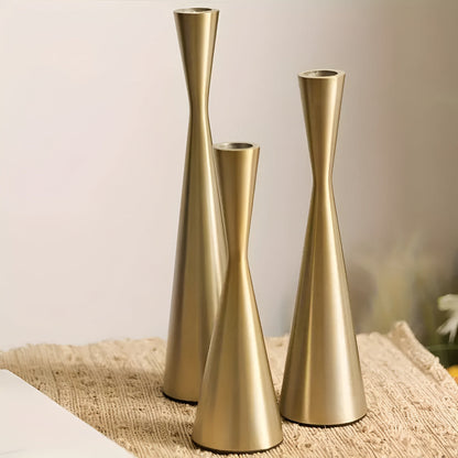 NordicGlow™ - Kerzenhalter Set - Nordic Stil - Elegante Tischdekoration