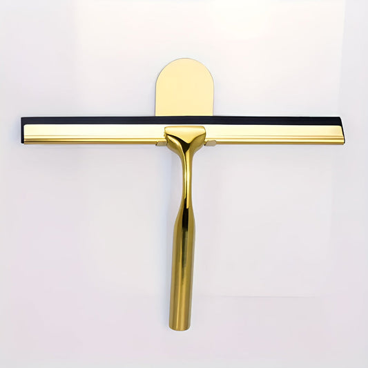 ClearSwipe™ - Edelstahl Abzieher - Gold Finish - Fenster und Duschabzieher