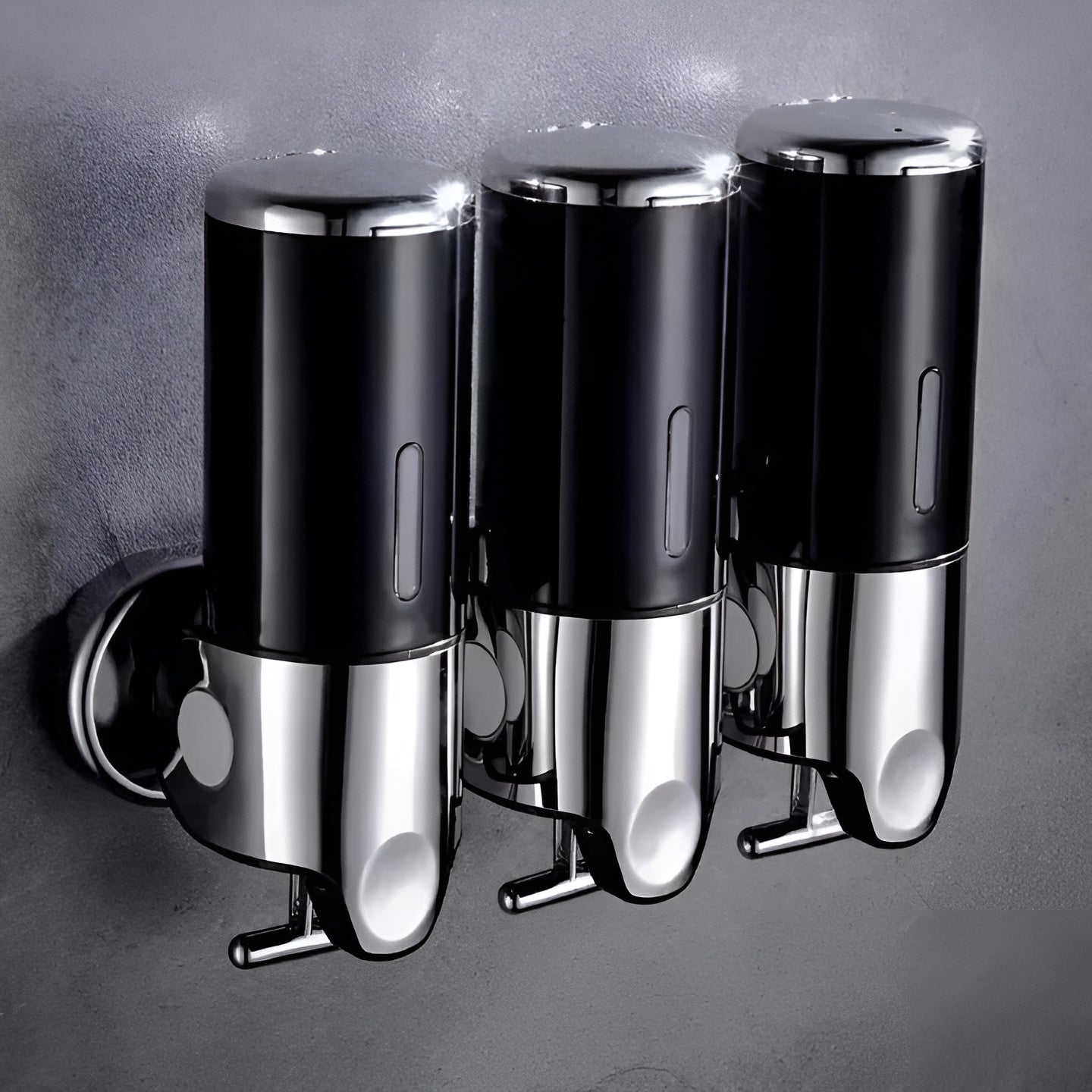 PureDose™ - Wand Seifenspender - Modernes Design - Eleganter Badspender