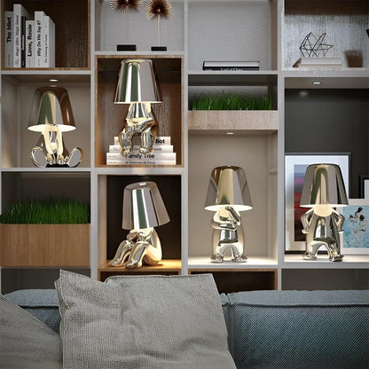 ThinkerGlow™ - Tischlampe Modern - Skulptur Stil - Dimmbares Licht