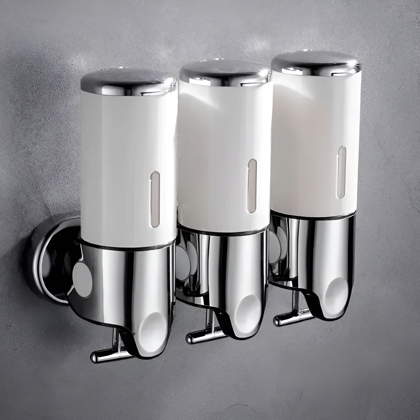 PureDose™ - Wand Seifenspender - Modernes Design - Eleganter Badspender