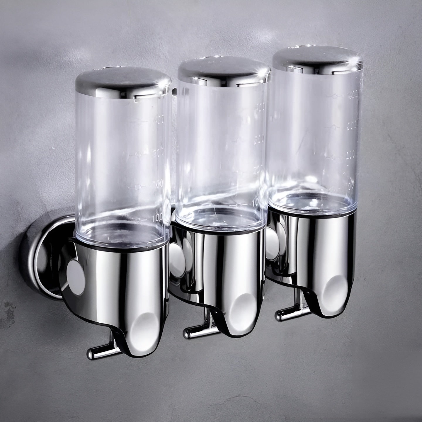PureDose™ - Wand Seifenspender - Modernes Design - Eleganter Badspender