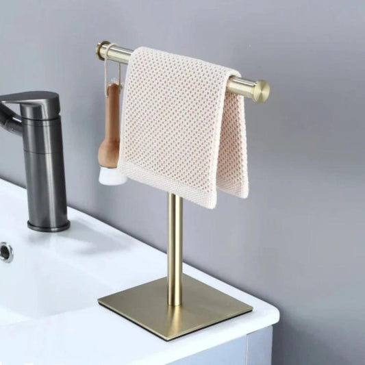 TowelArc™ - Handtuchhalter für Waschtisch - Freistehendes Design - Badezimmer Handtuchständer