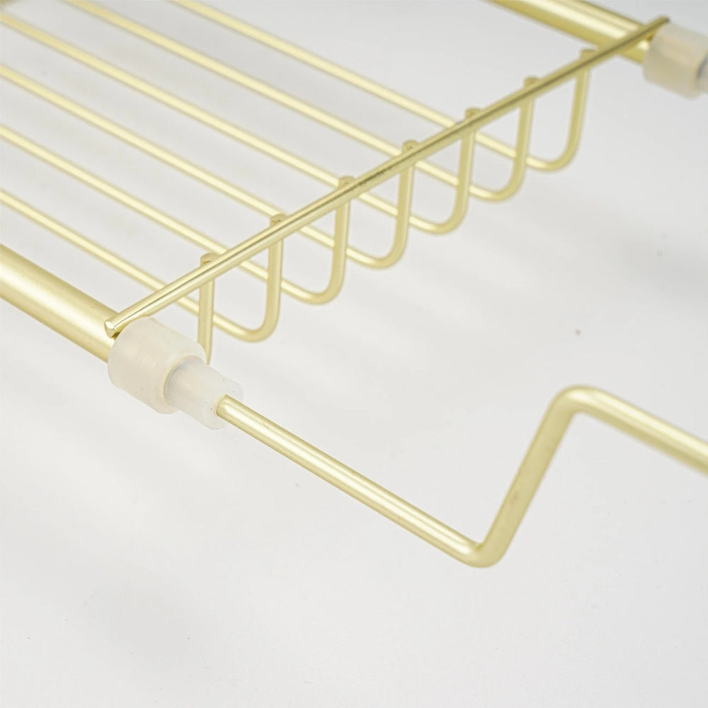 BathSpan™ - Edelstahl Badewannenablage - Verstellbares Design - Badewannen Tablett