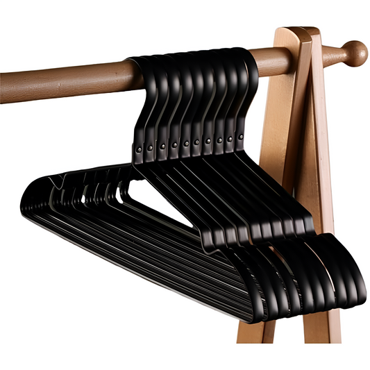 AluminiumHang™ - Aluminium Kleiderbügel Set - Moderner Stil - Rutschfester Halt