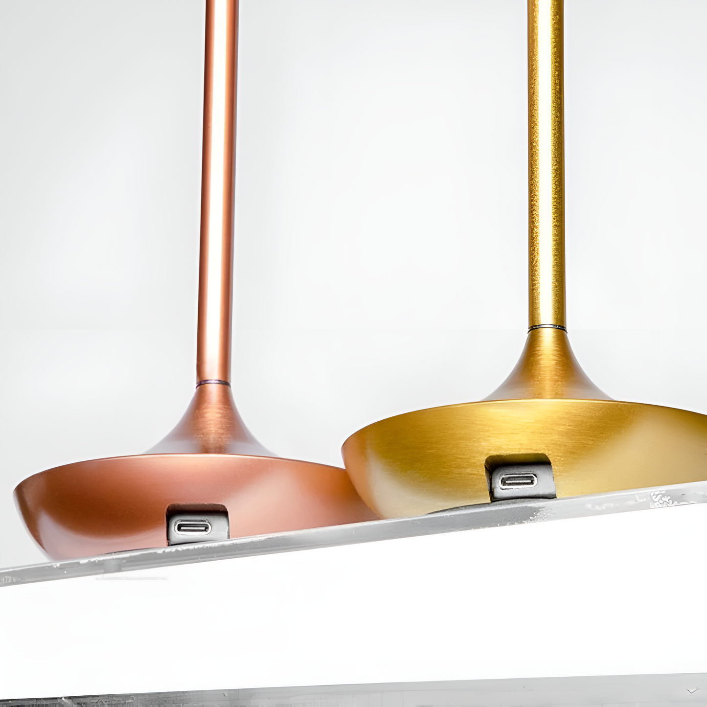 CandleGlowPort™ - Tischlampe Kabellos - Minimalistischer Stil - Warmes Licht