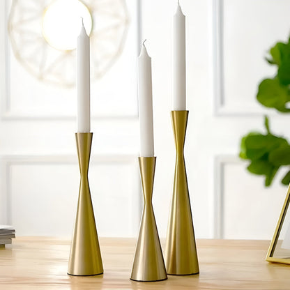 NordicGlow™ - Kerzenhalter Set - Nordic Stil - Elegante Tischdekoration