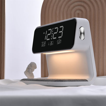 LumaCharge™ - 3-in-1 Nachttischlampe - Modern Stil - Multifunktionale Tischleuchte