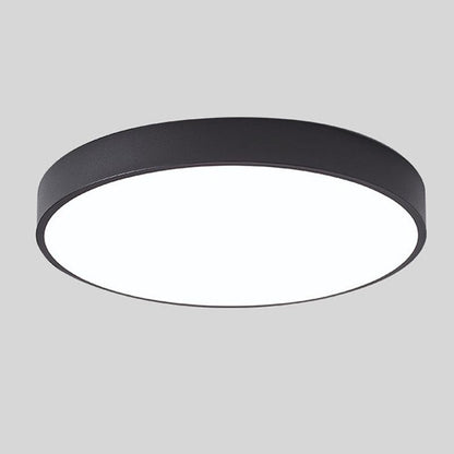 NordHalo™ - LED Deckenleuchte - Rundes Design - Holz Optik Deckenlampe