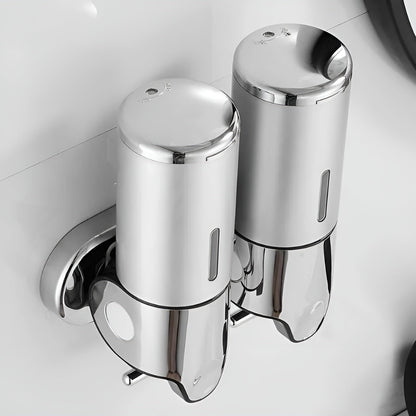PureDose™ - Wand Seifenspender - Modernes Design - Eleganter Badspender