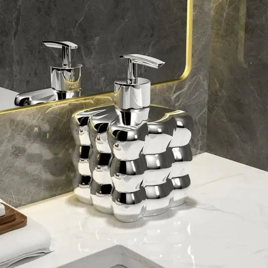 BubbleLuxe™ - Keramik Seifenspender - Bubble Design - Modernes Badezimmer Zubehör