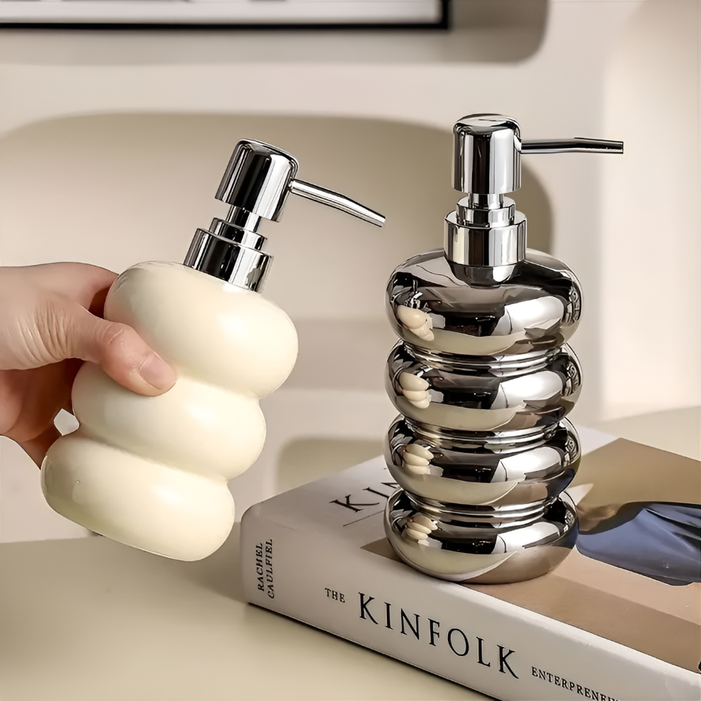 SphereFlow™ - Rund Seifenspender - Minimalistisches Design - Modernes Badezimmer Zubehör
