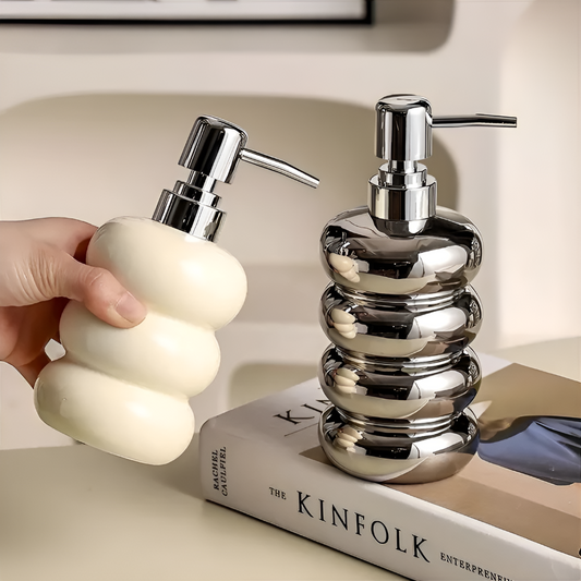 SphereFlow™ - Rund Seifenspender - Minimalistisches Design - Modernes Badezimmer Zubehör