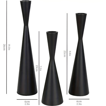 NordicGlow™ - Kerzenhalter Set - Nordic Stil - Elegante Tischdekoration