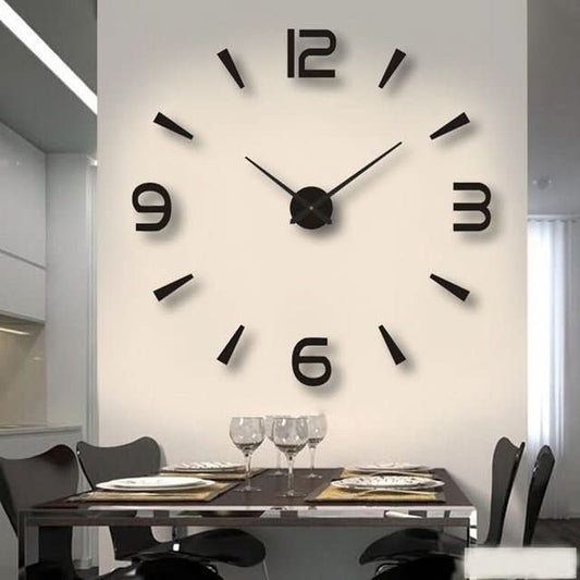 TimeVista™ - 3D Wanduhr Modern - Modern Stil - Elegante Wand Dekor Uhr