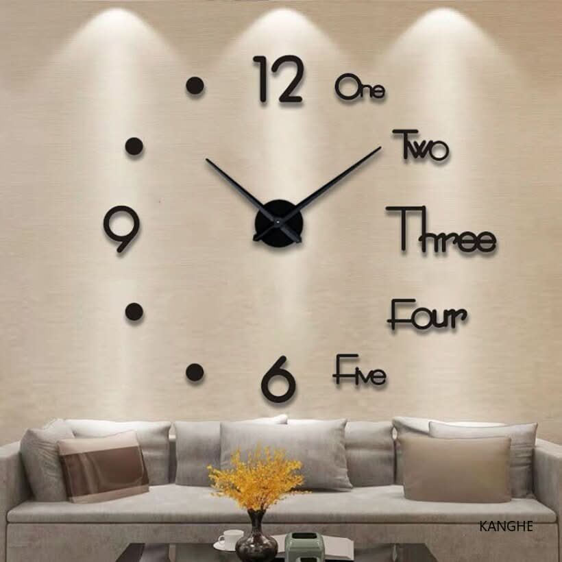TimeVista™ - 3D Wanduhr Modern - Modern Stil - Elegante Wand Dekor Uhr